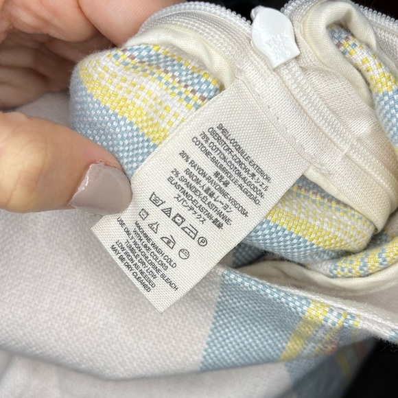 Free People Neuman Stripe Shorts IVORY COMBO Women’s size 0 - Picture 5 of 5